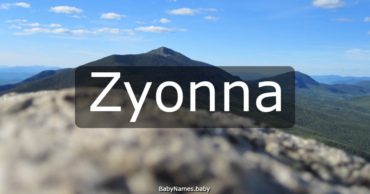 Zyonna
