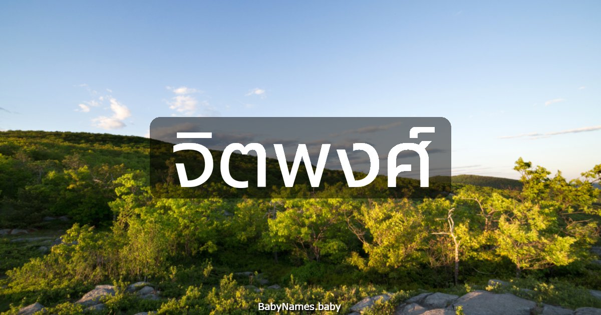 จิตพงศ์