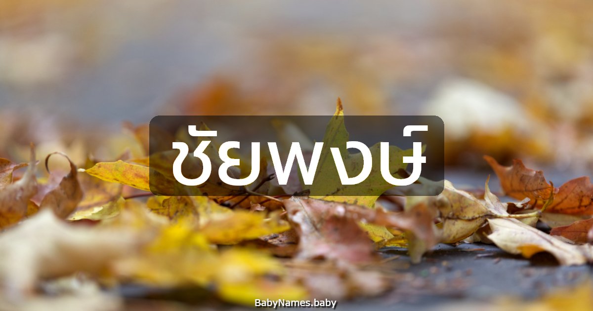 ชัยพงษ์