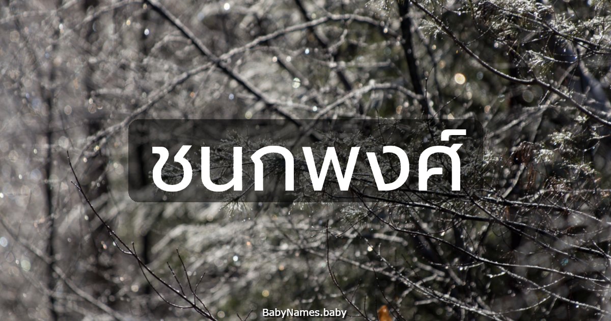 ชนกพงศ์