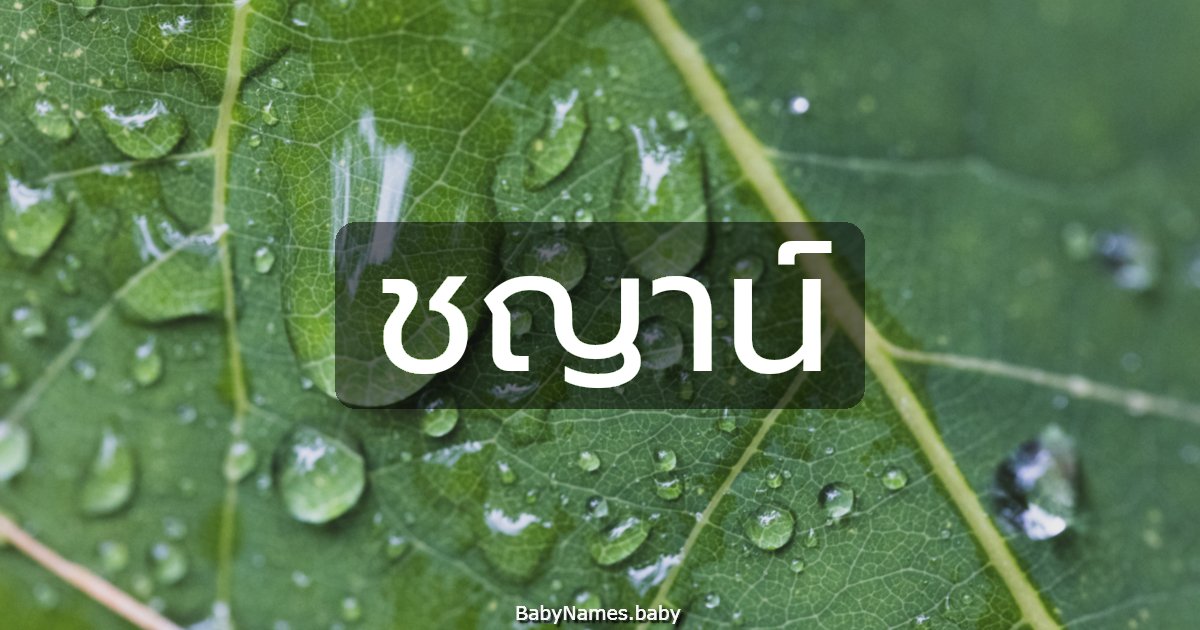 ชญาน์