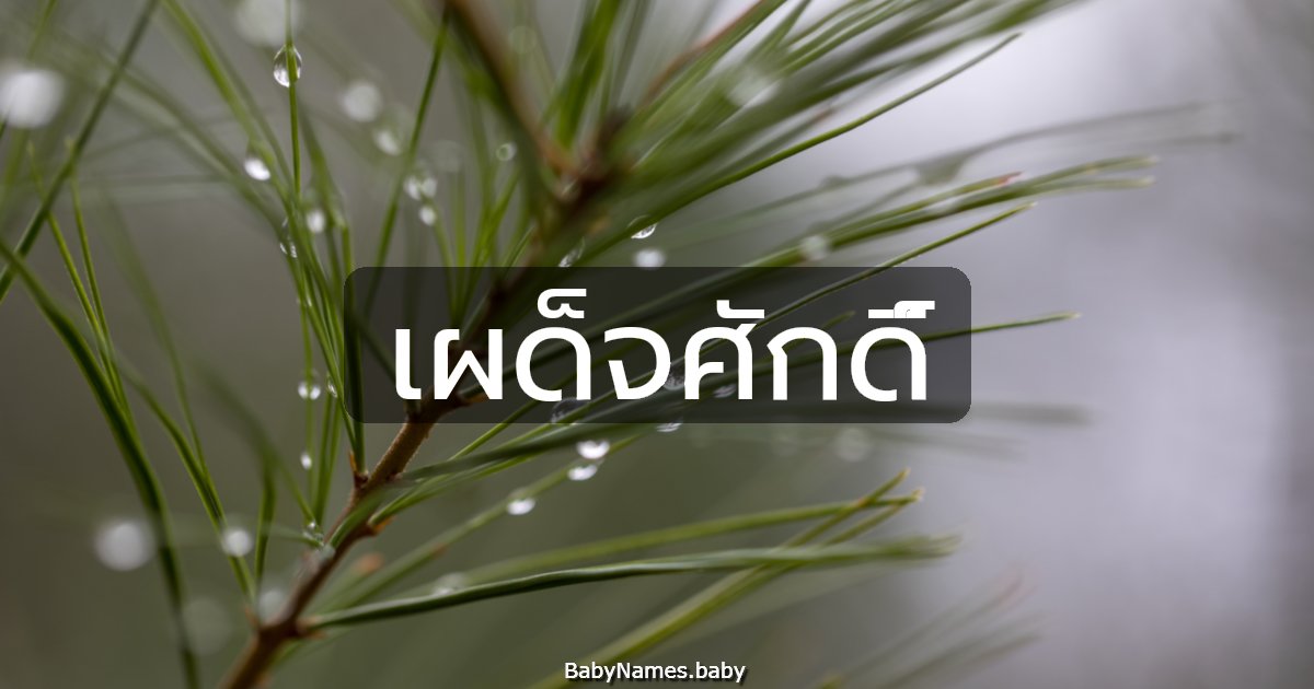 เผด็จศักดิ์