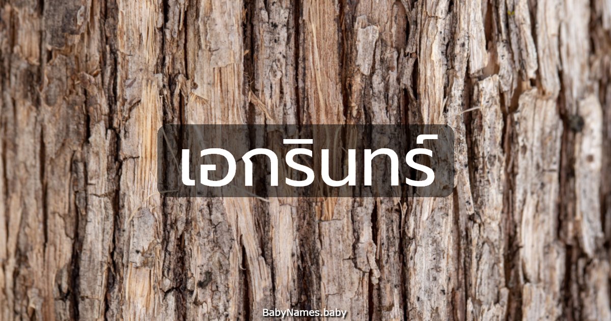 เอกรินทร์