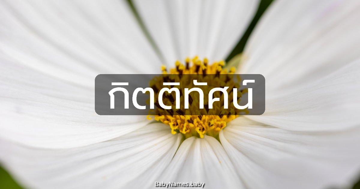 กิตติทัศน์