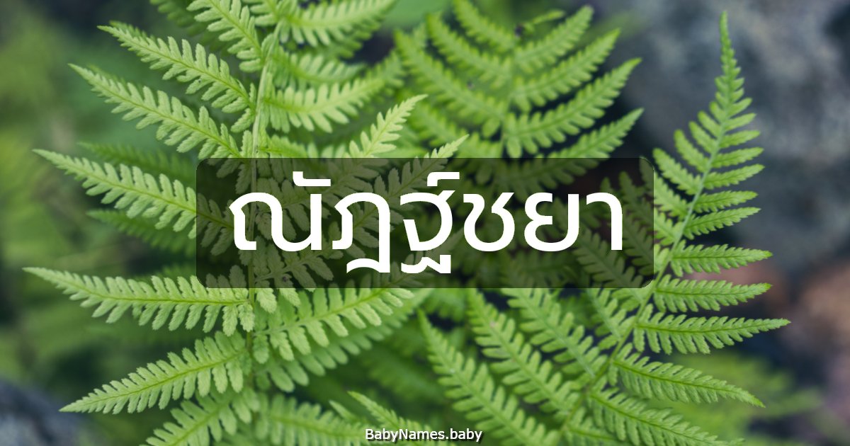 ณัฎฐ์ชยา