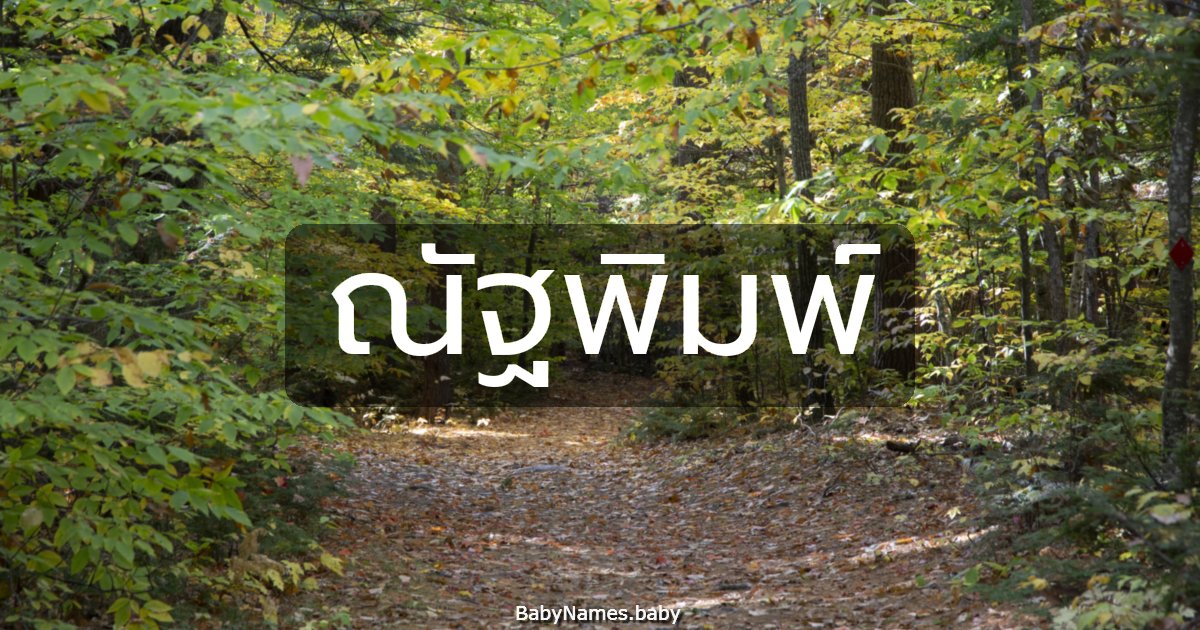 ณัฐพิมพ์