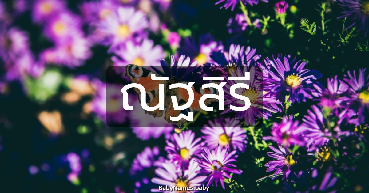 ณัฐสิรี