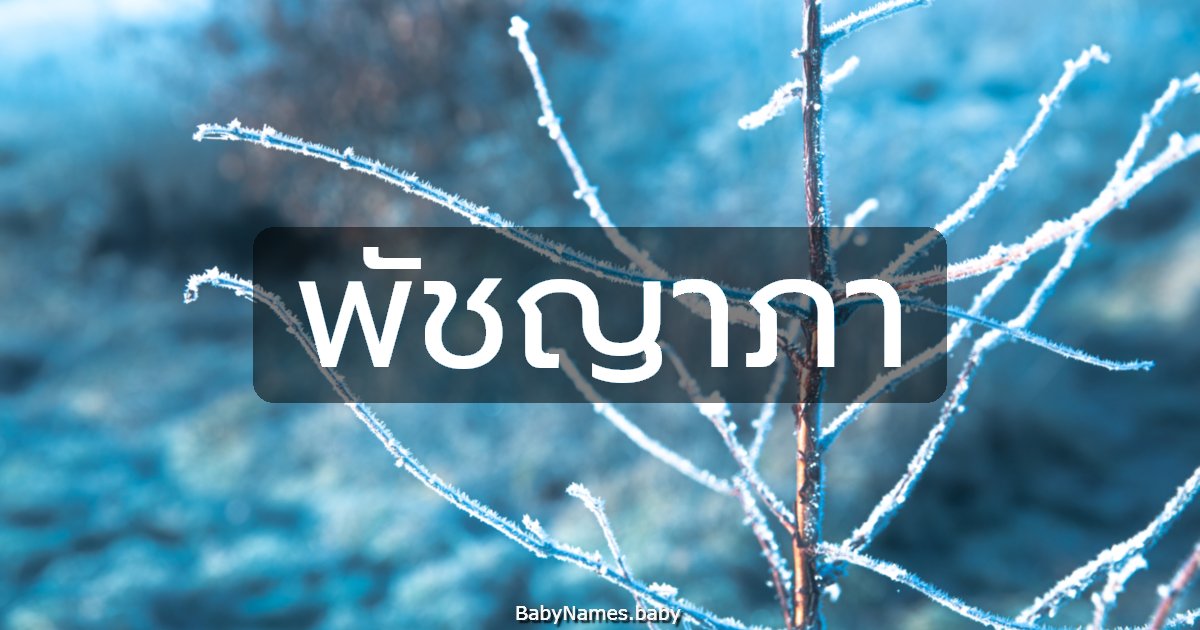 พัชญาภา