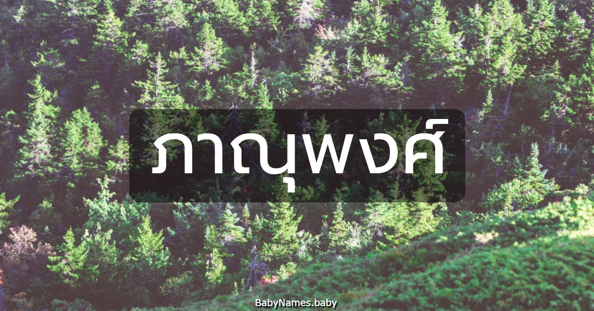 ภาณุพงศ์
