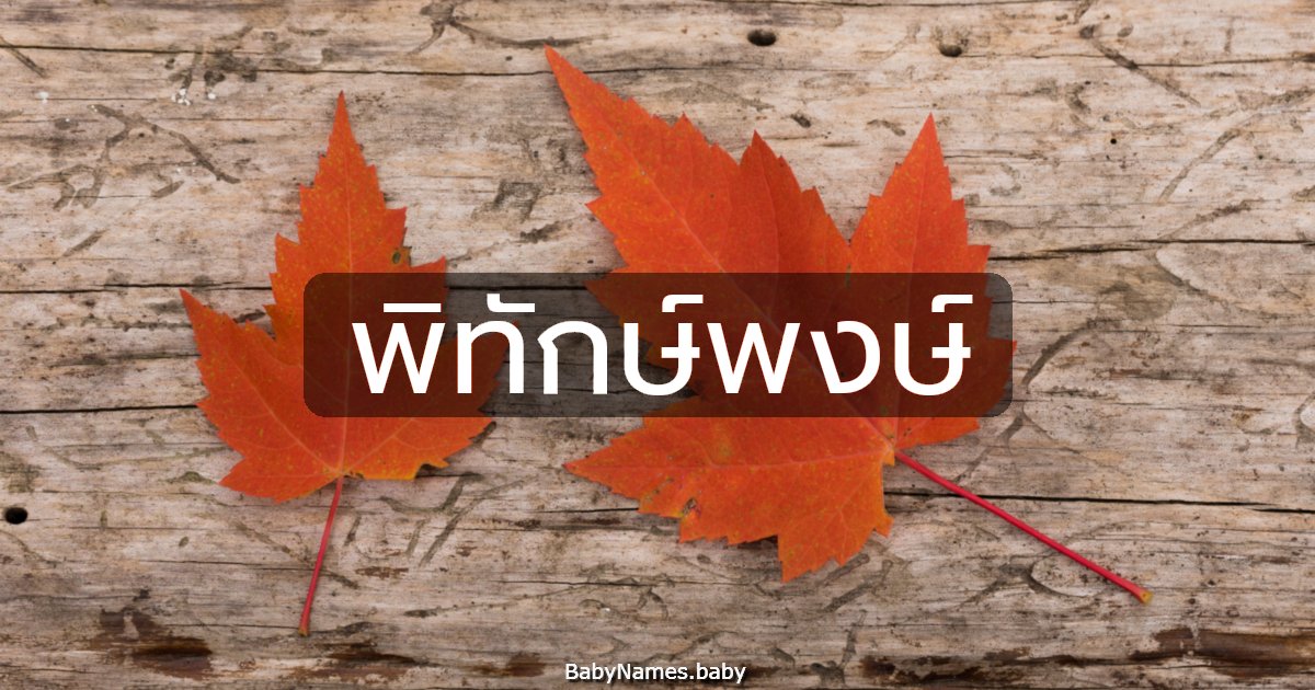 พิทักษ์พงษ์