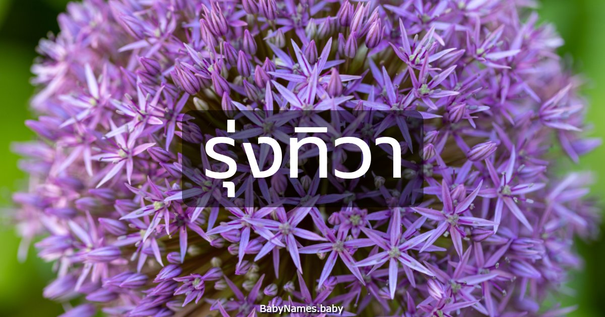 รุ่งทิวา