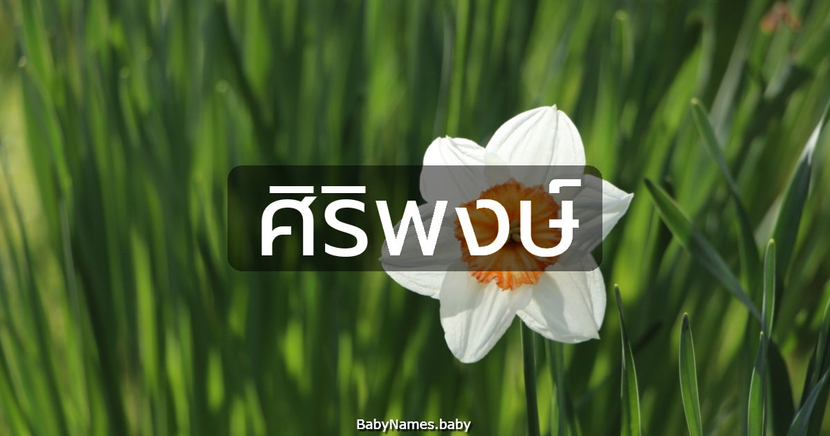 ศิริพงษ์