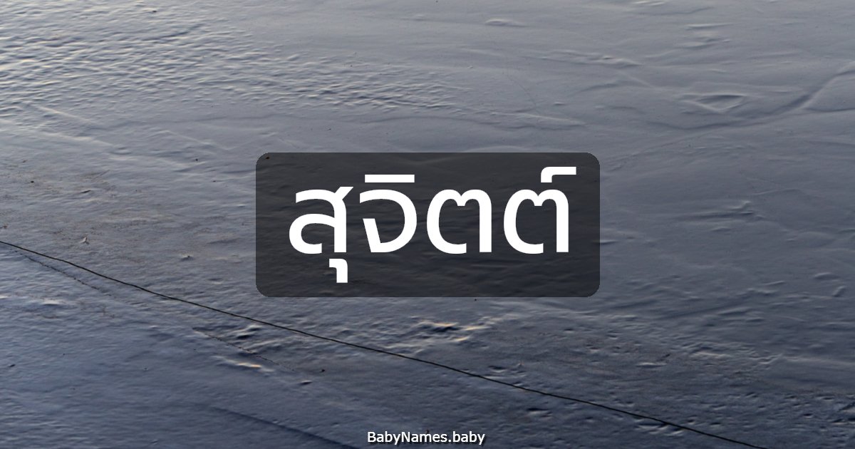 สุจิตต์