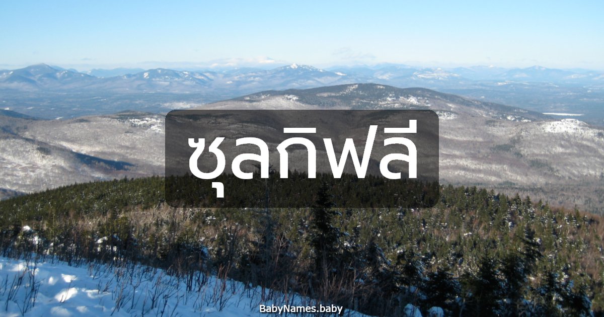 ซุลกิฟลี