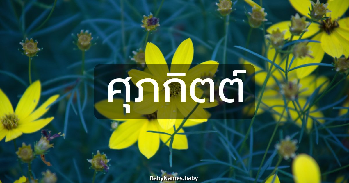 ศุภกิตต์