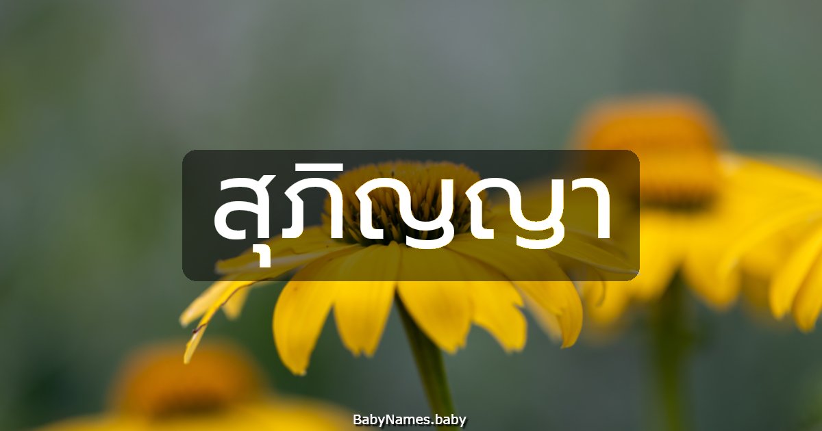 สุภิญญา