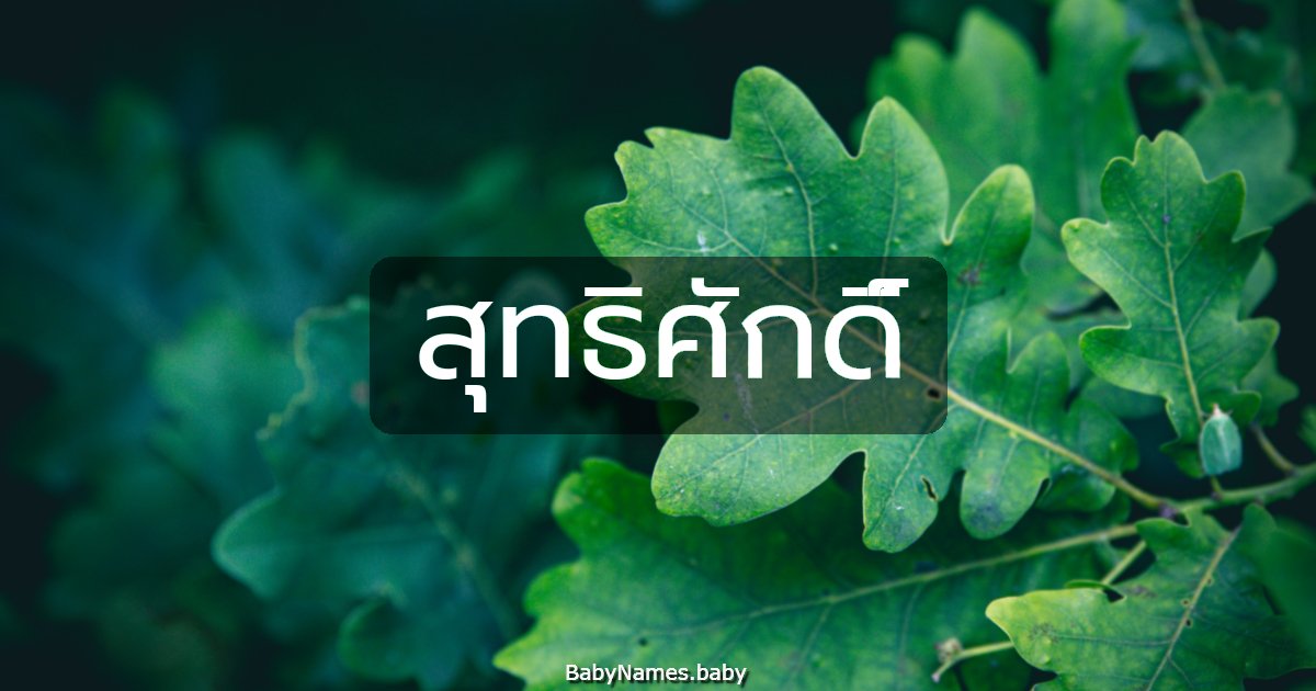 สุทธิศักดิ์