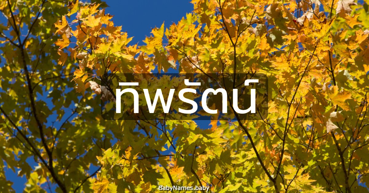 ทิพรัตน์