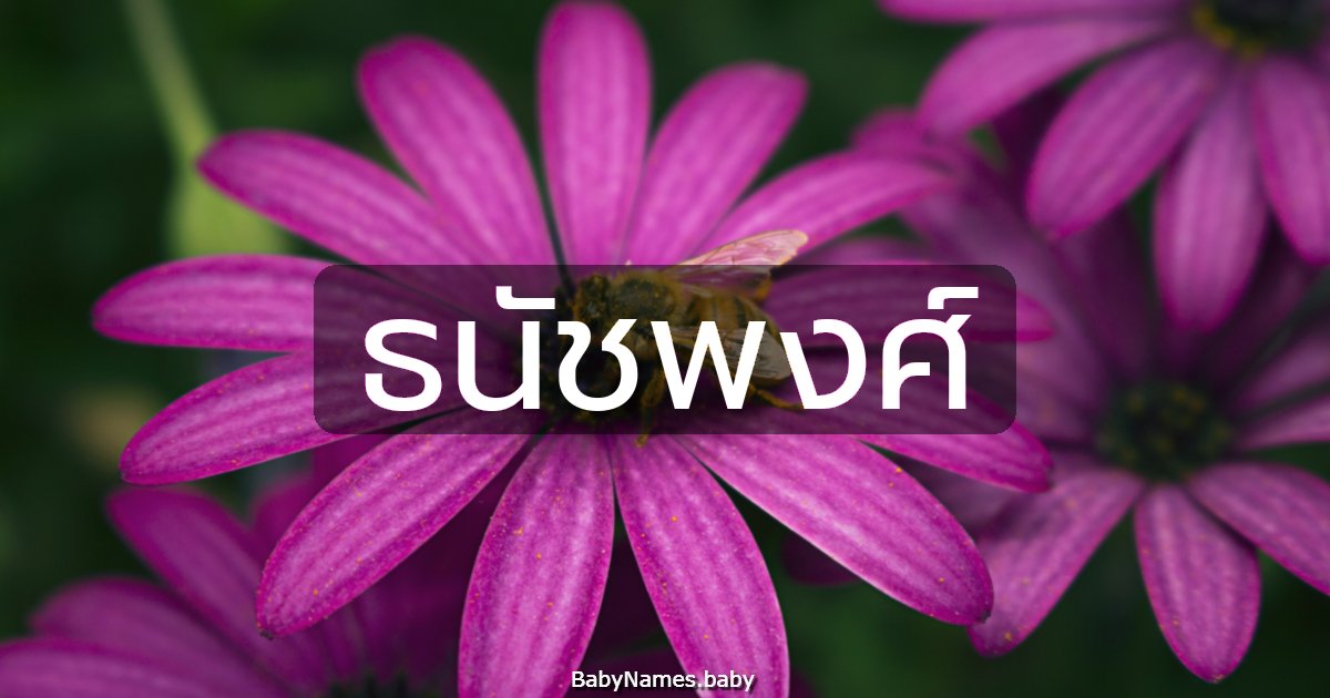 ธนัชพงศ์