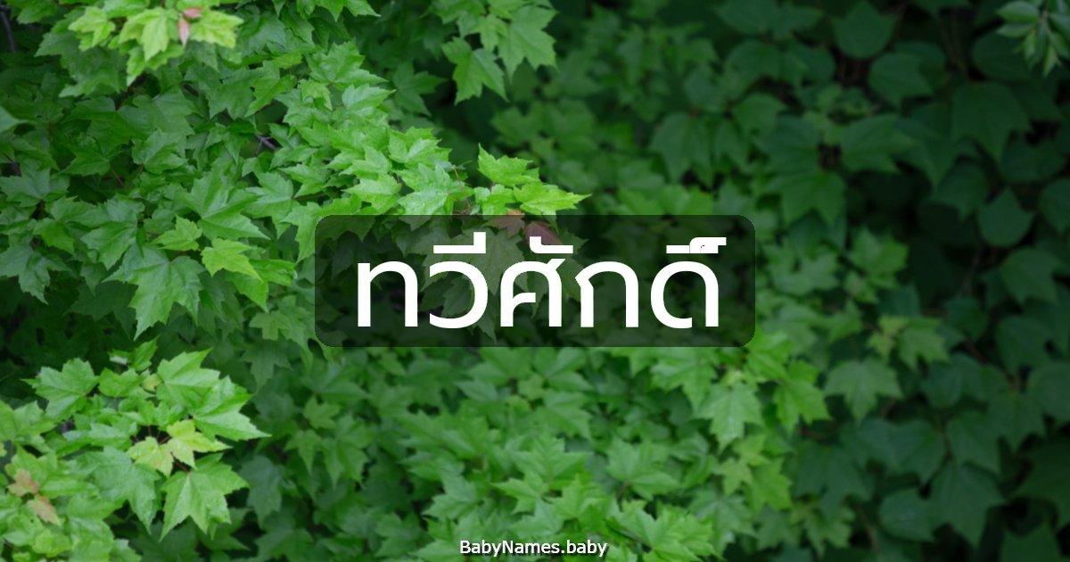 ทวีศักดิ์