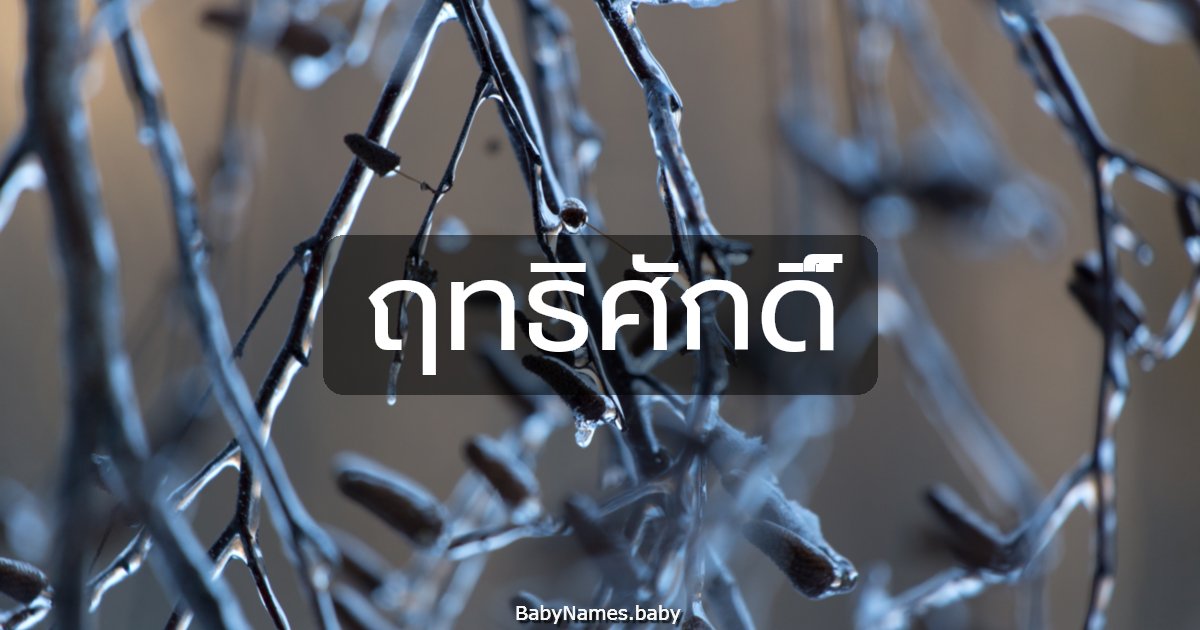 ฤทธิศักดิ์