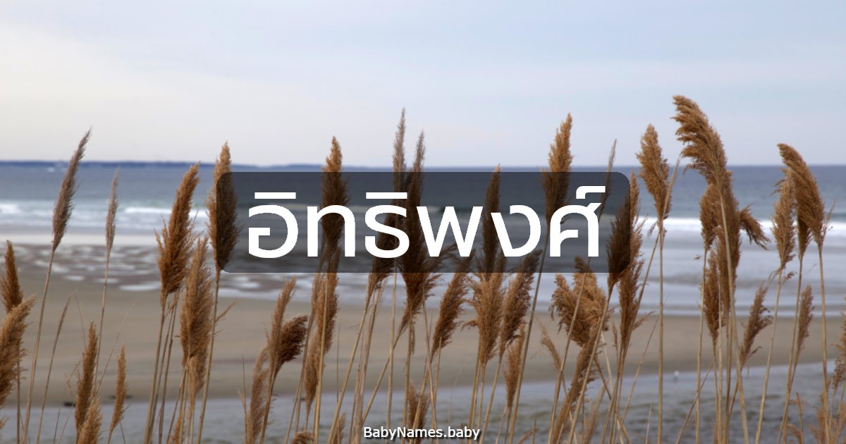 อิทธิพงศ์