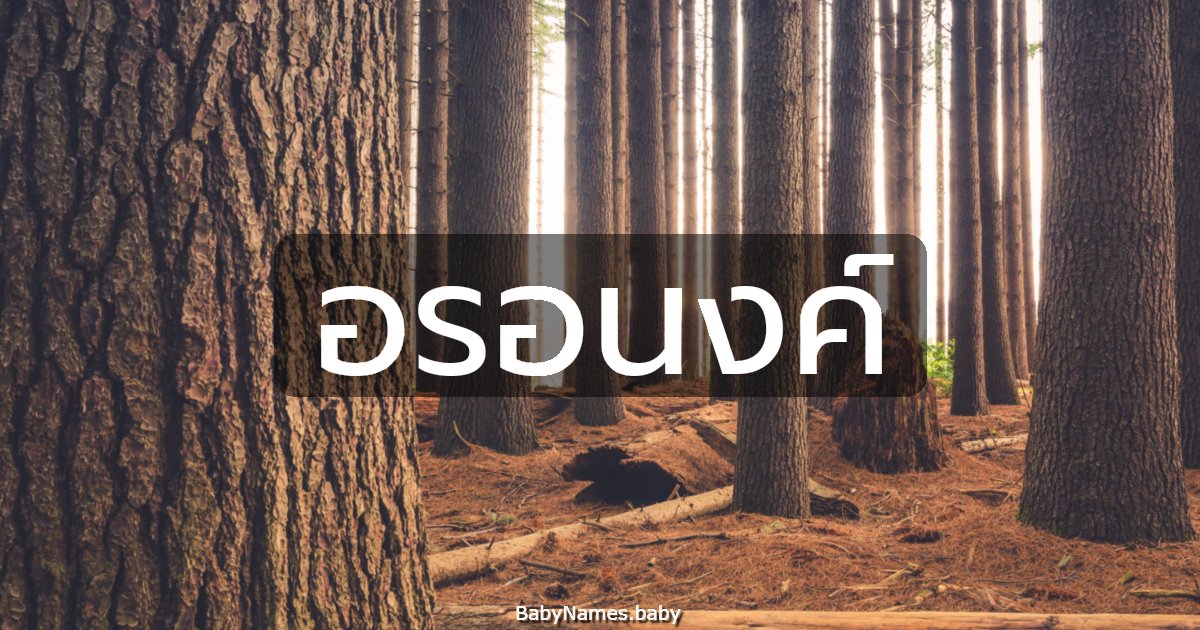 อรอนงค์