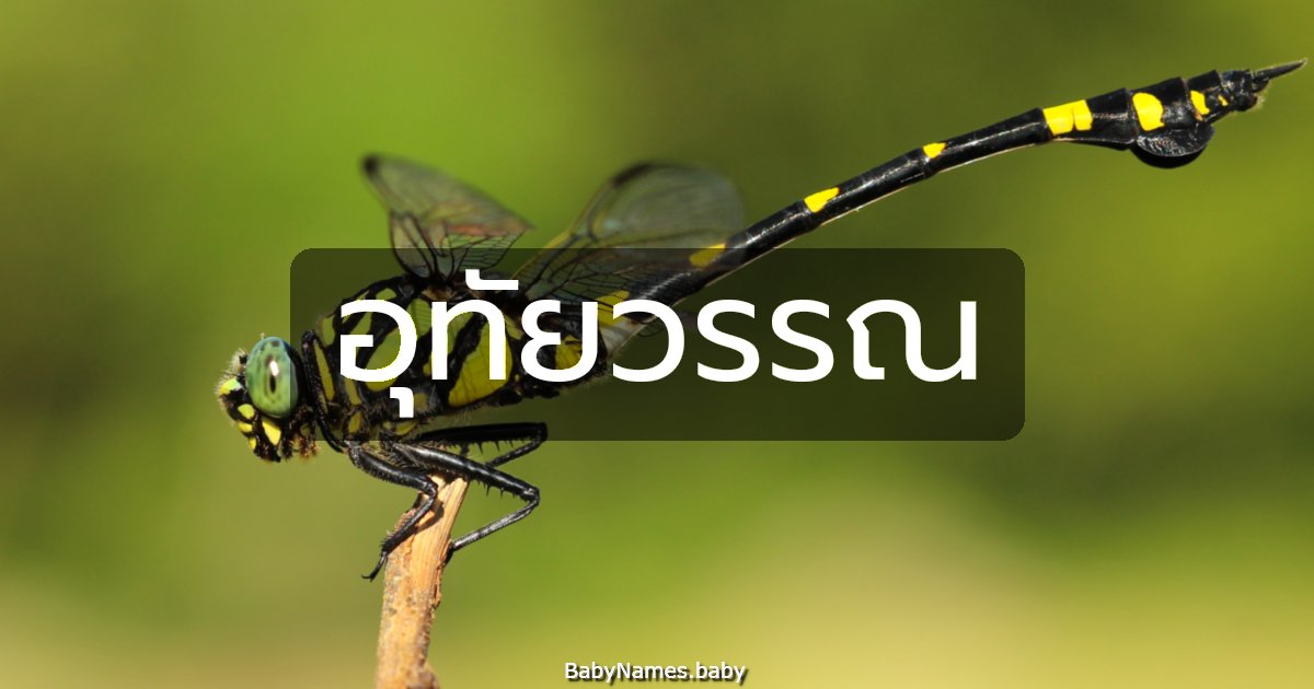 อุทัยวรรณ