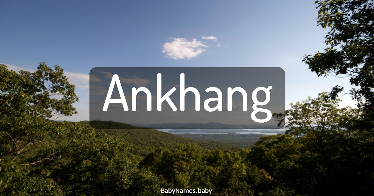 Ankhang