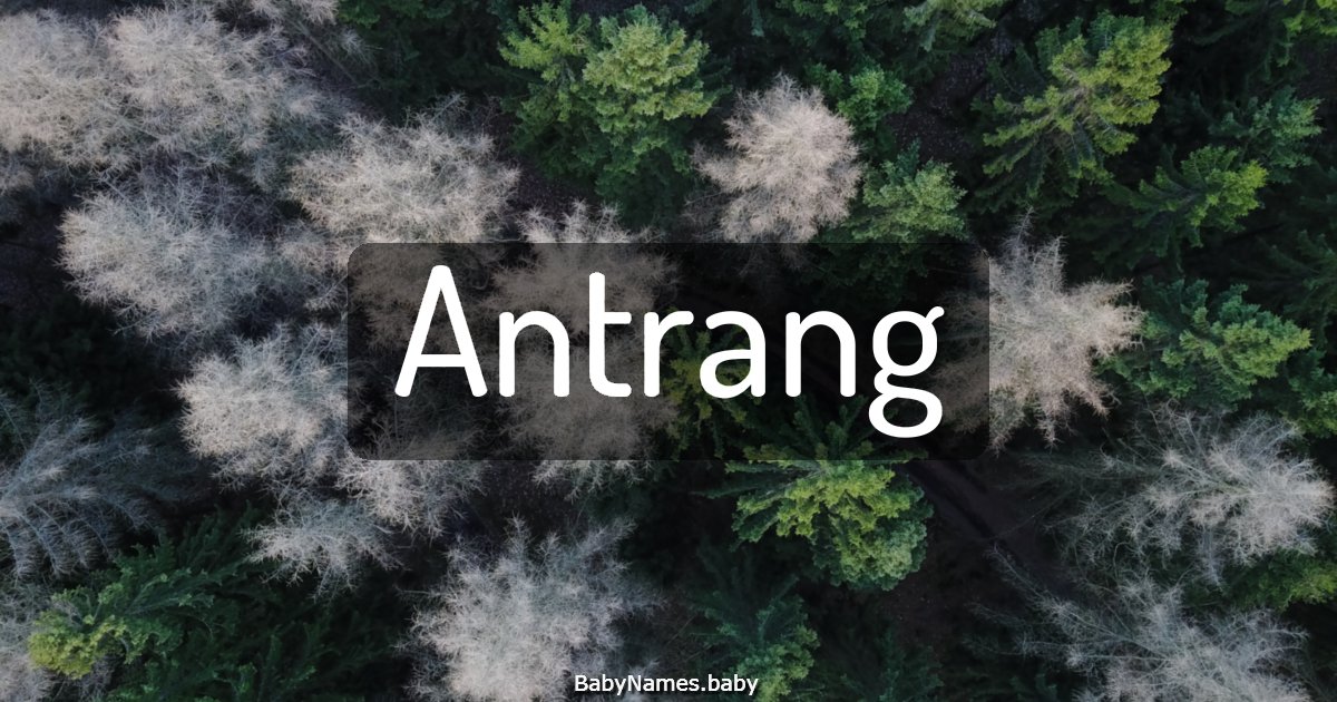 Antrang