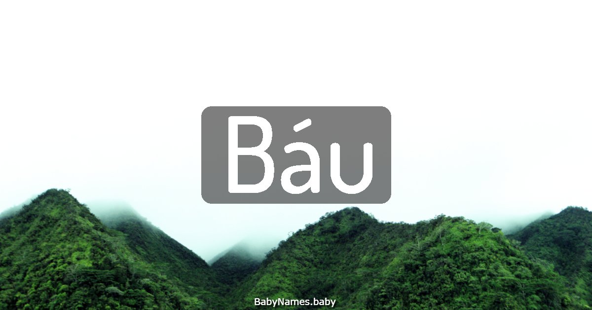 Báu