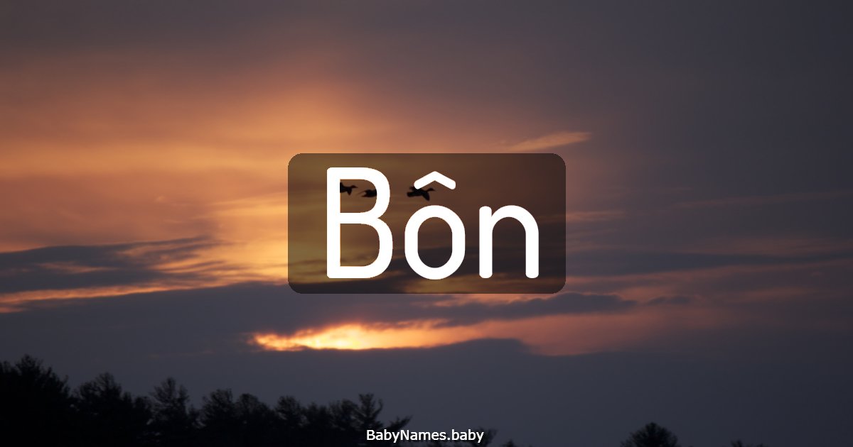 Bôn