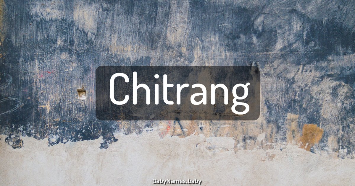 Chitrang