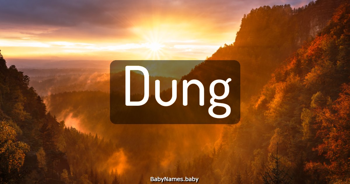 Dung