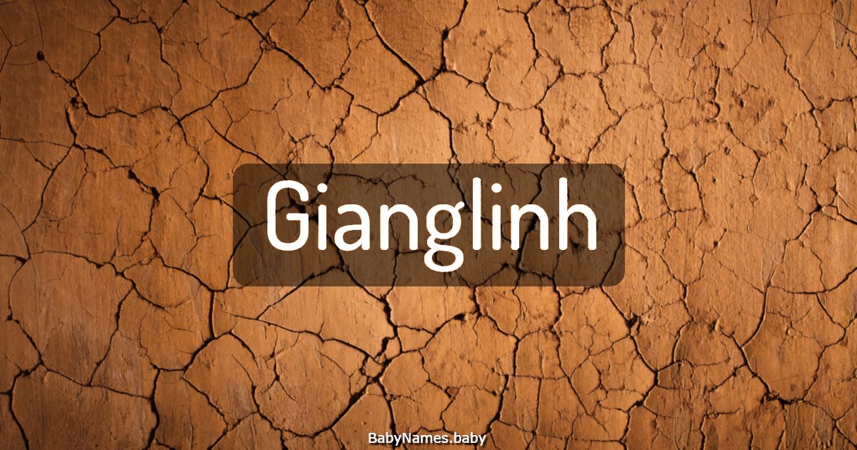 Gianglinh