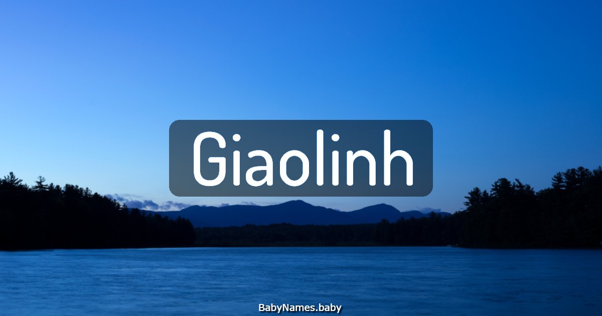 Giaolinh