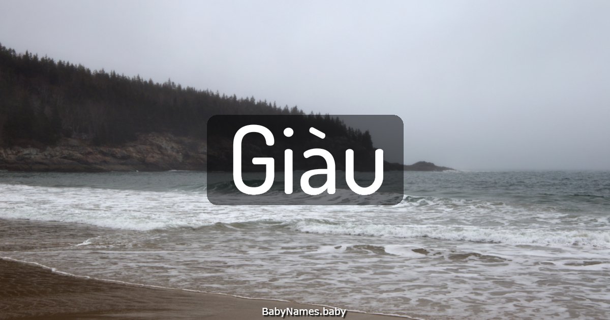 Giàu