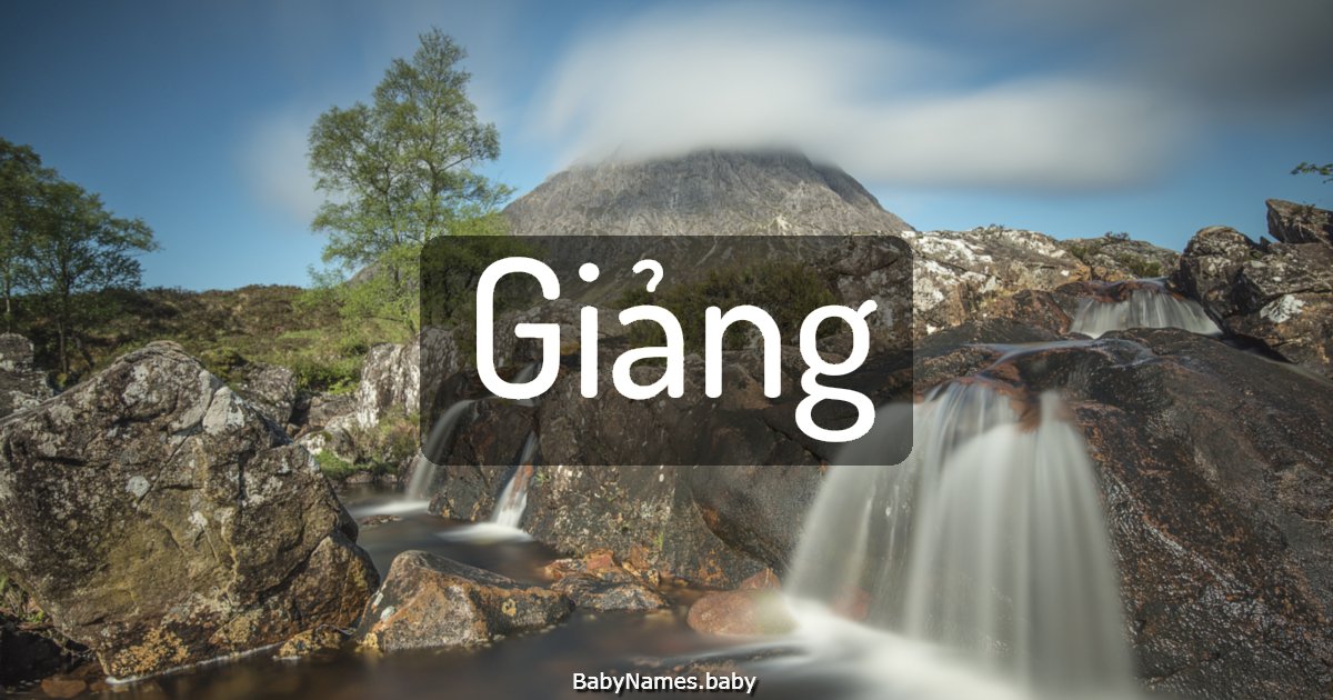 Giảng