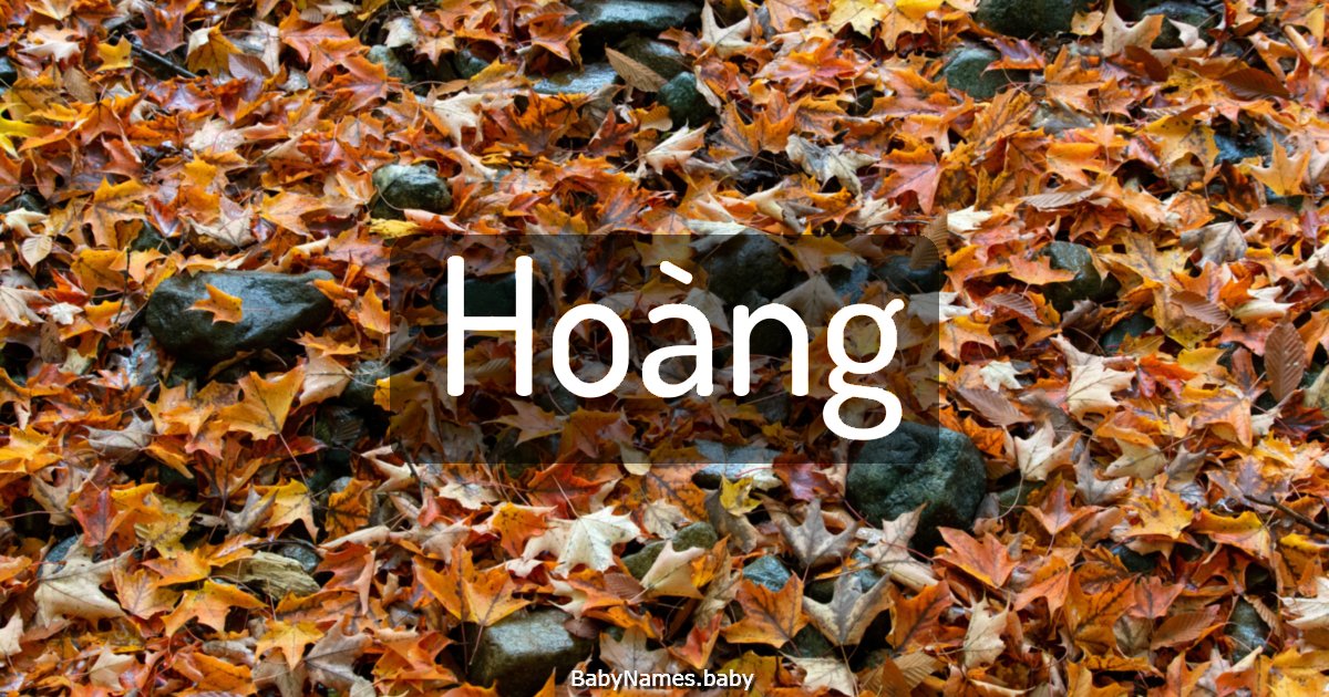 Hoàng