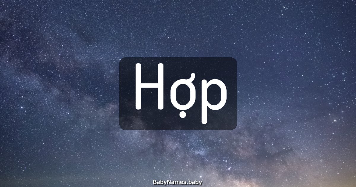 Hợp