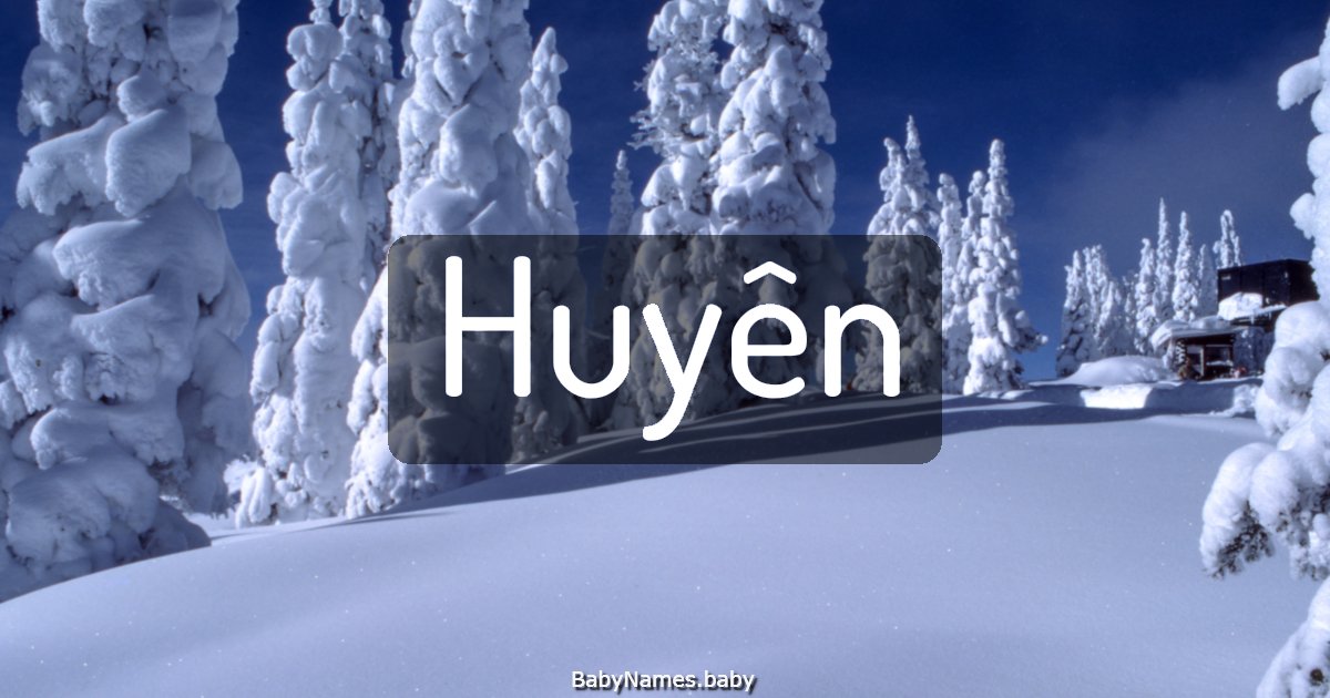 Huyên