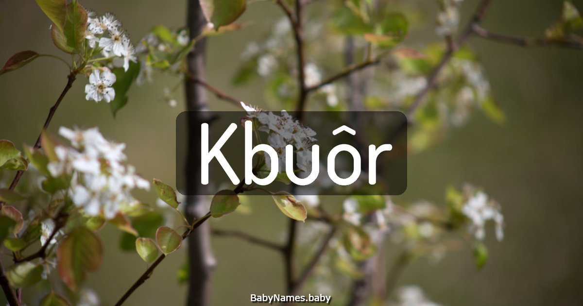Kbuôr