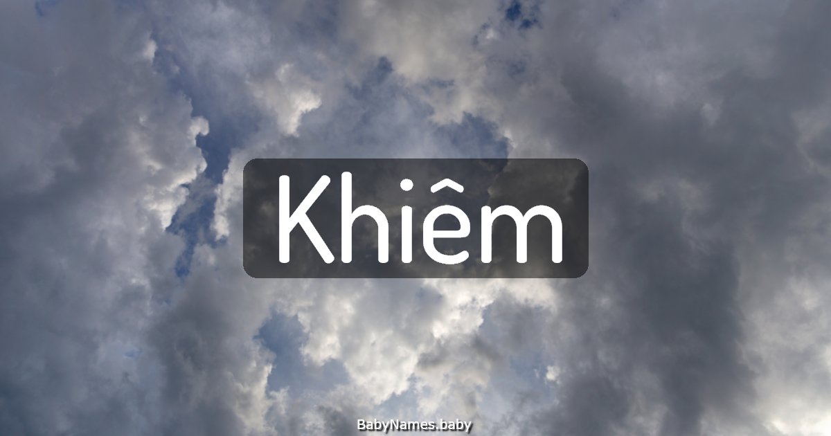 Khiêm