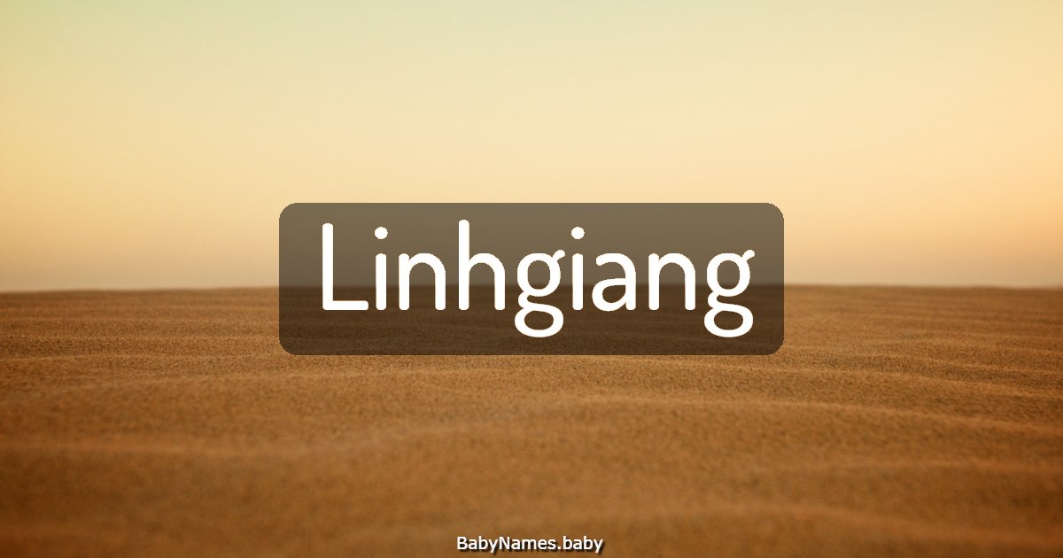 Linhgiang