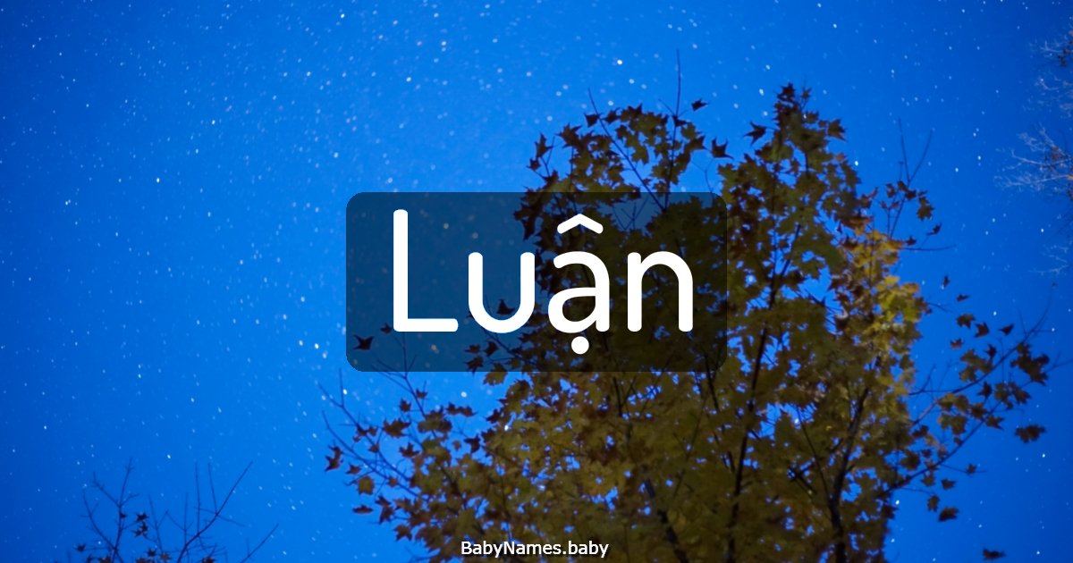 Luận