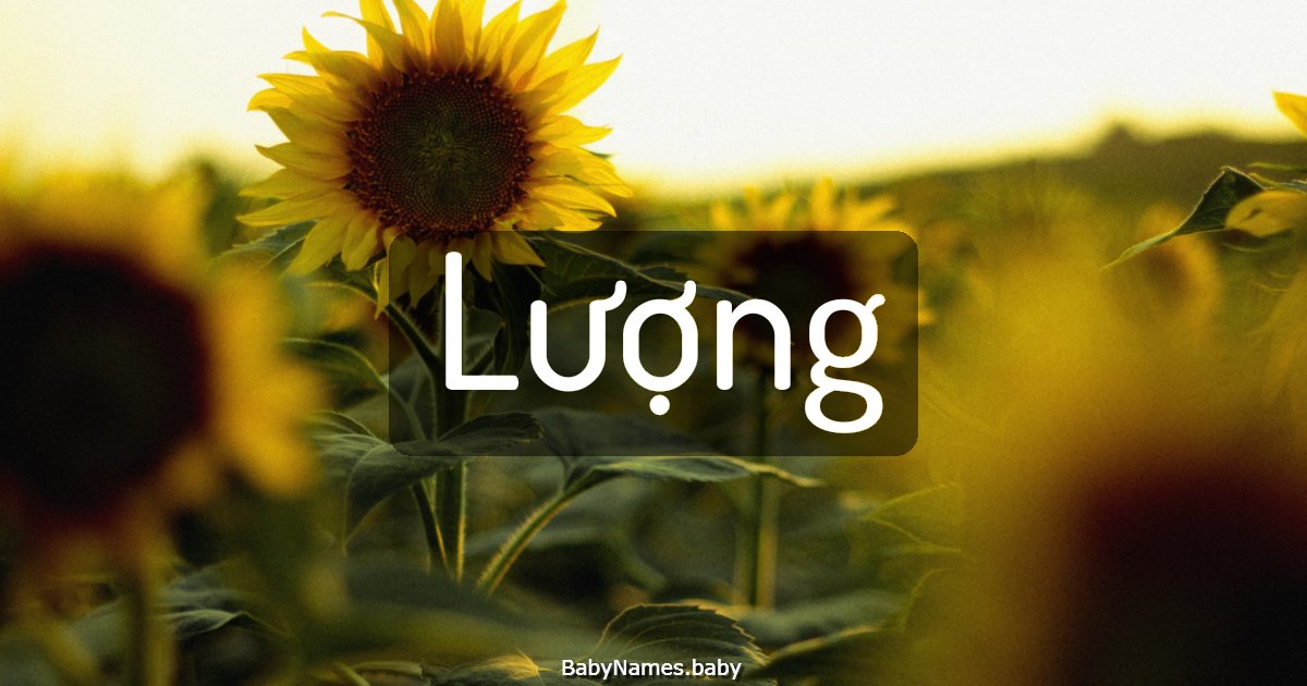 Lượng