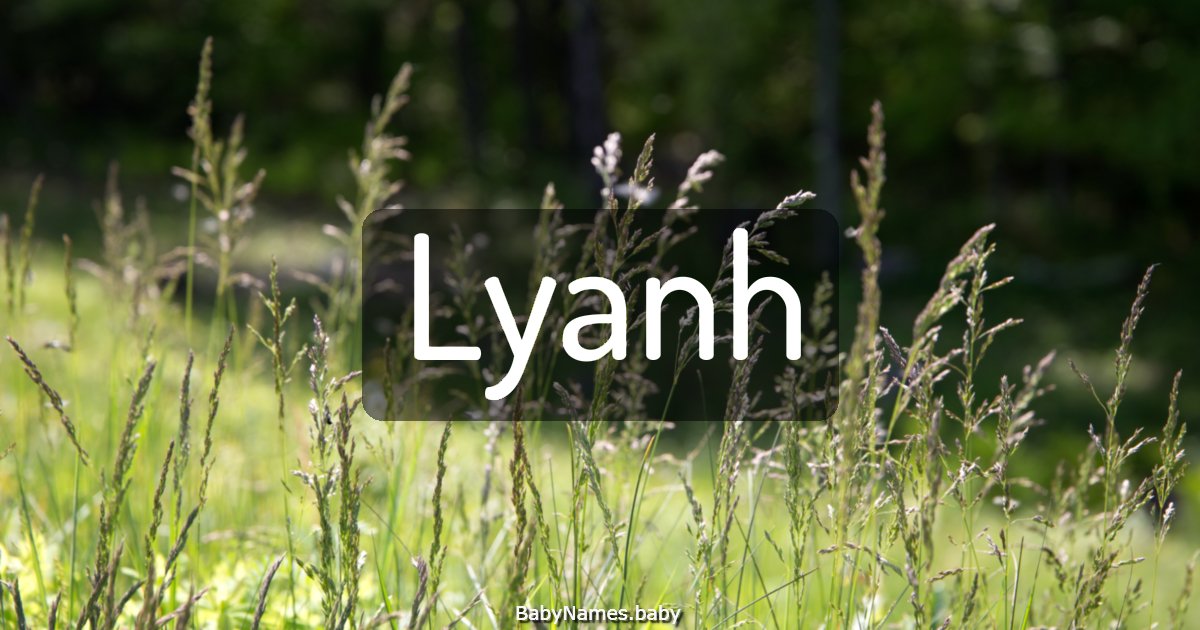 Lyanh