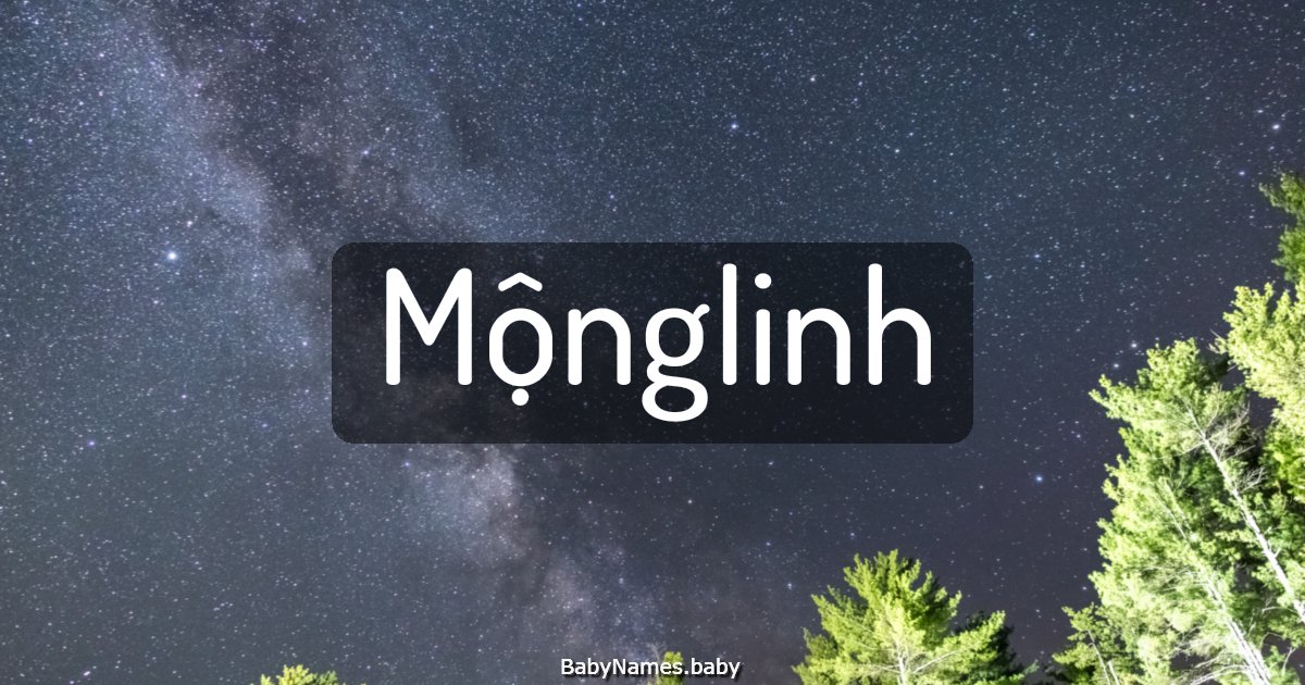 Mộnglinh