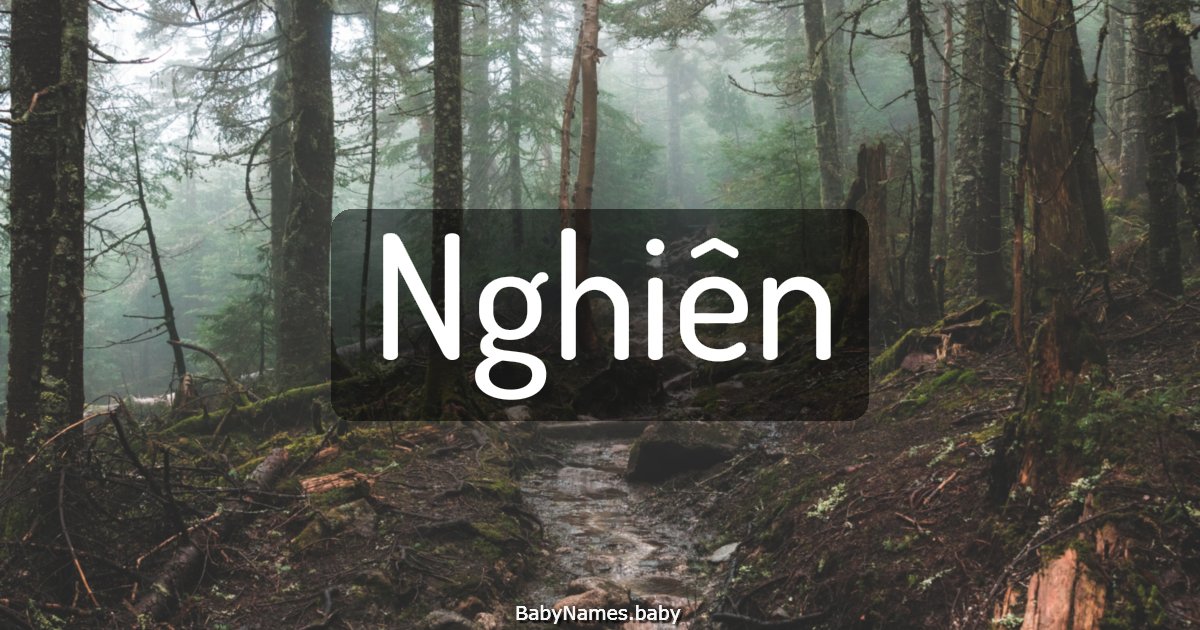 Nghiên