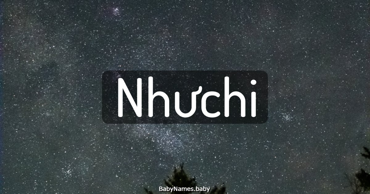 Nhưchi